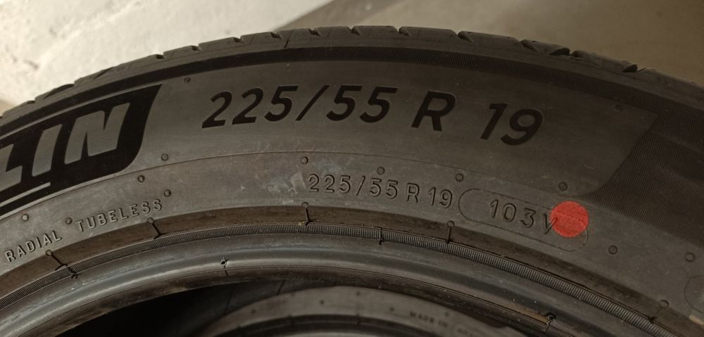 4бр. летни гуми Michelin 225/55/19 дот 2025г. Нови!!!
