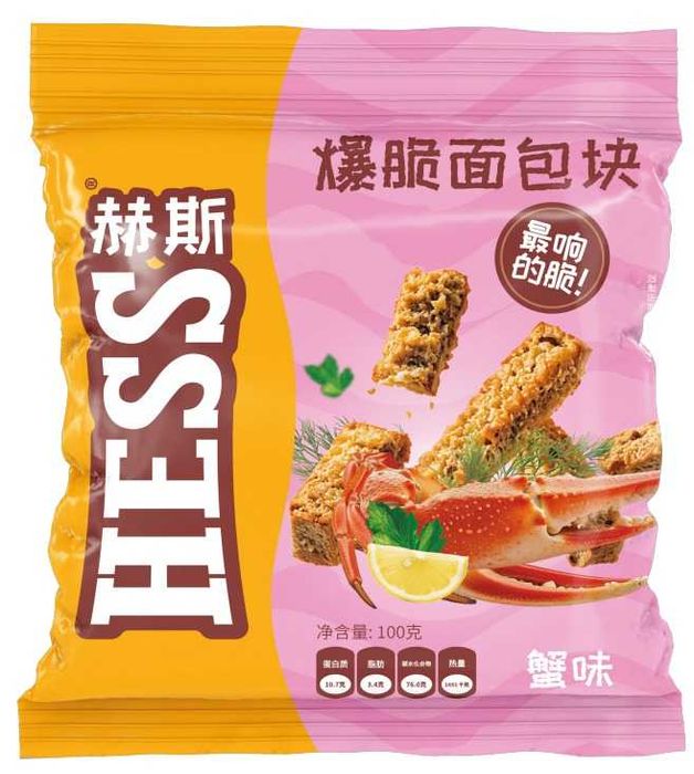 Хрустящие сухарики Hess — трендовые снеки для опта