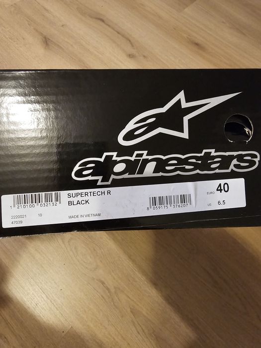 Alpinestars SuperTech R Black