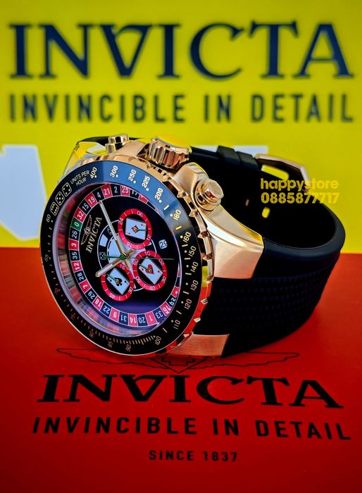 INVICTA Monte Carlo Casino 50mm, Инвикта нов ръчен часовник