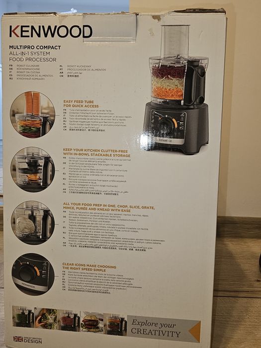 Robot  Kenwood multipro compact all in one system food procesor