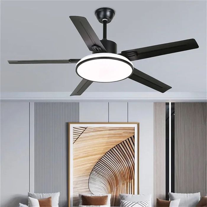 Люстра-вентилятор LED