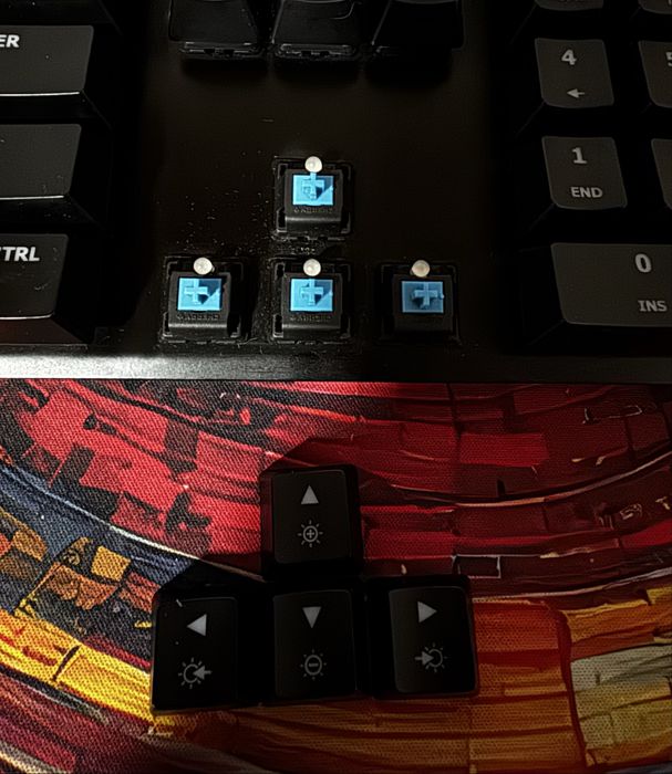 tastatura mecanica HyperX Alloy FPS, Cherry MX Blue