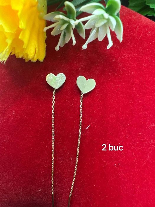 Cercei aur pe stoc 14k