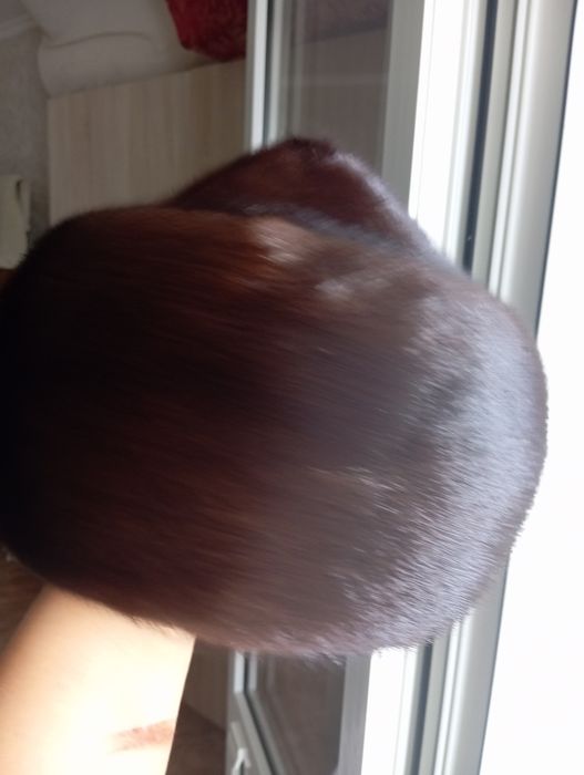 Норка шапка состояние хорошее