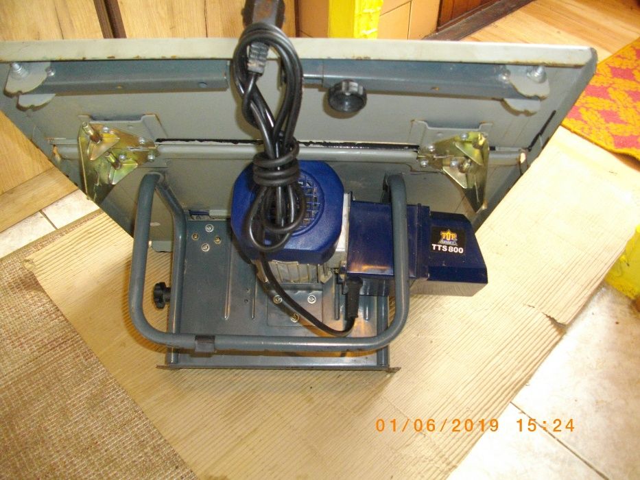 ф205мм Разгъващ 800W Ел.Настолен Циркуляр Немски 2001г Top Craft TTS80