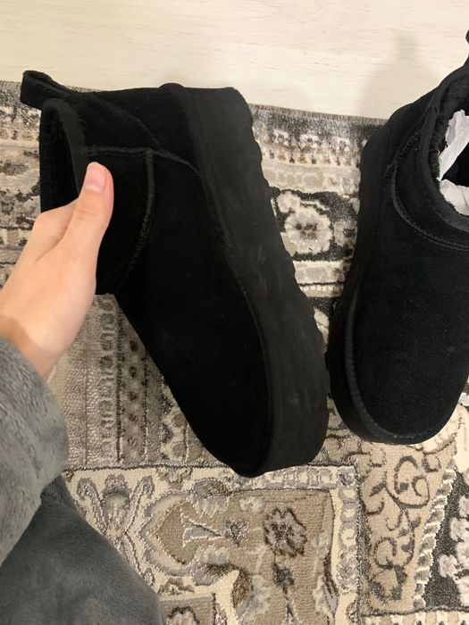 Cizme blană de piele de oaie adevărată