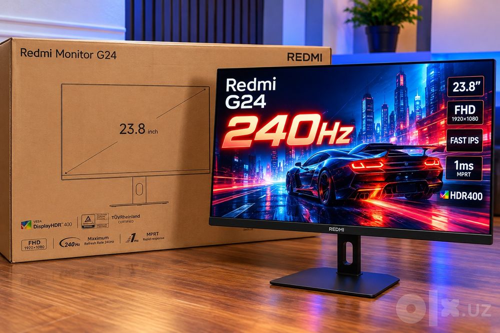 240Hz Redmi G24 FHD IPS 24".
