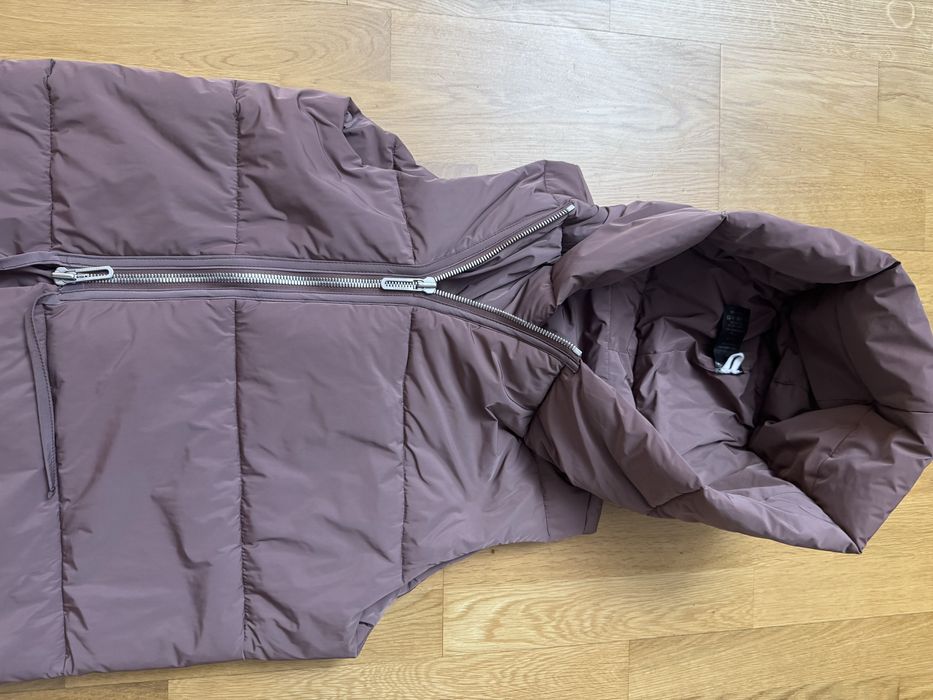 Vesta lunga femei Vagabond, roz inchis, marime M, captusita