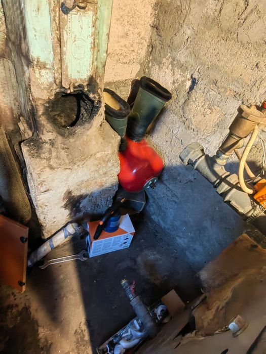 Centrala termica 30 kw  pe lemne/cărbune + peleți