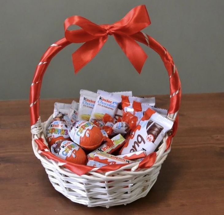 Корзины с косметикой