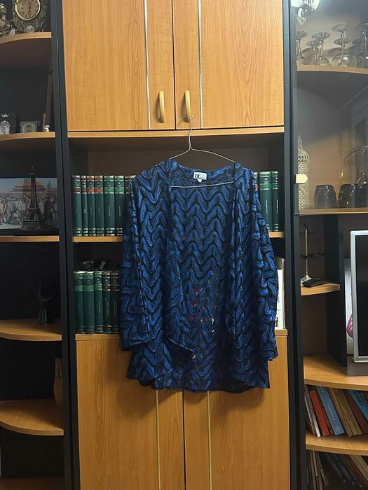 Cardigan albastru revelion ocazie negru 2025