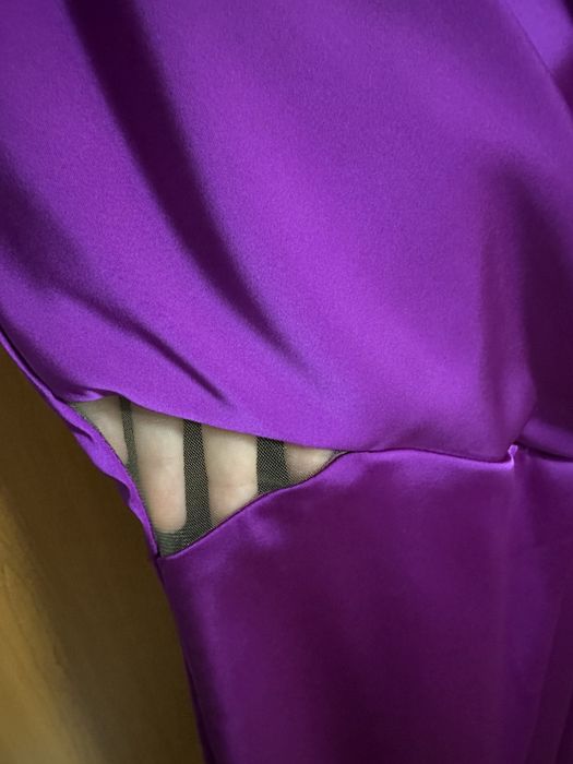 Rochie purple cu eticheta
