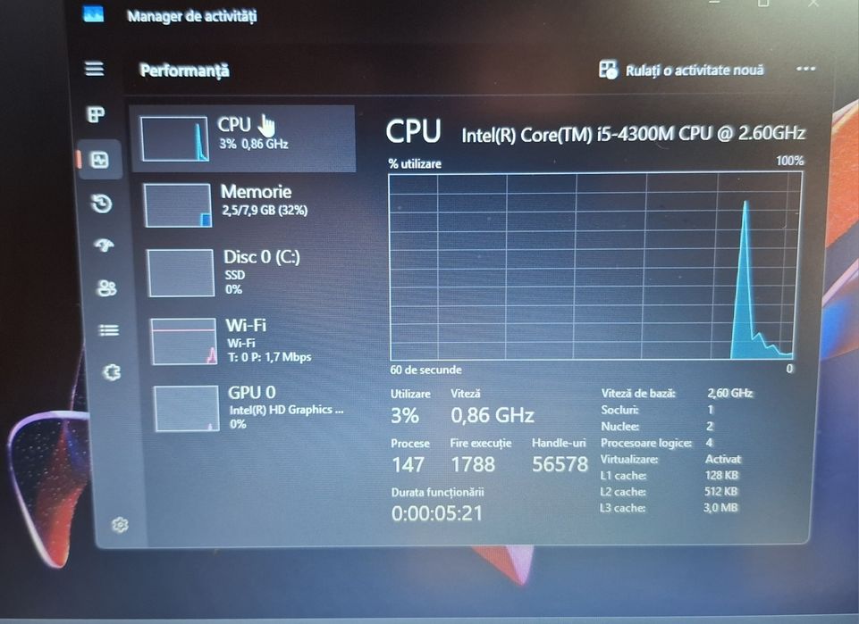 Laptop ThinkPad T440p impecabil