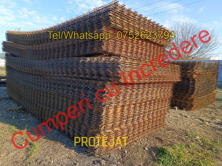 FASONAT  / Etrieri / Fasonat ptr. construcții și consolidari.