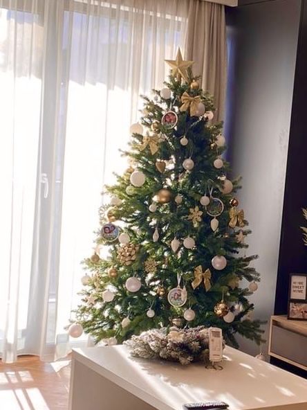 Brad artificial lux 1.80m Nordmann realistic