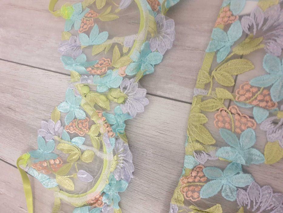 Lenjerie sexy 3 piese broderie superba