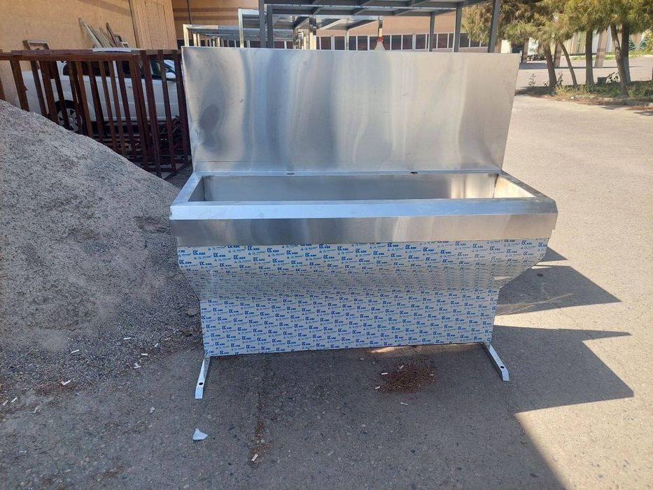 Моечная ванна с рабочей поверхностью