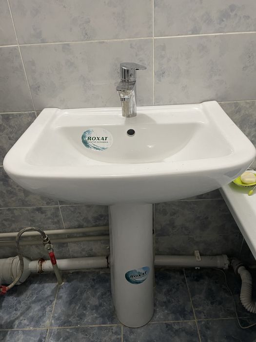 Продается бу раковина, ромашка только