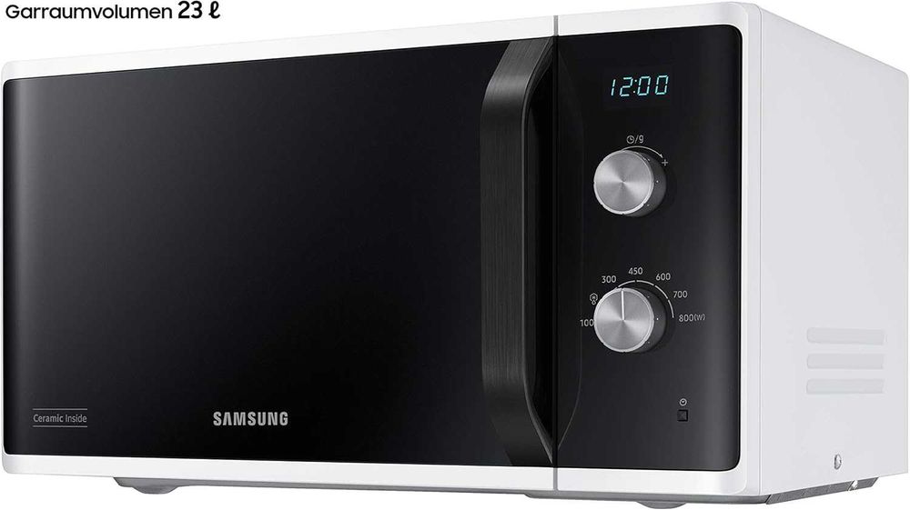 Cuptor cu microunde, Samsung MS23K3614AW, 23L, 800W, alb MX