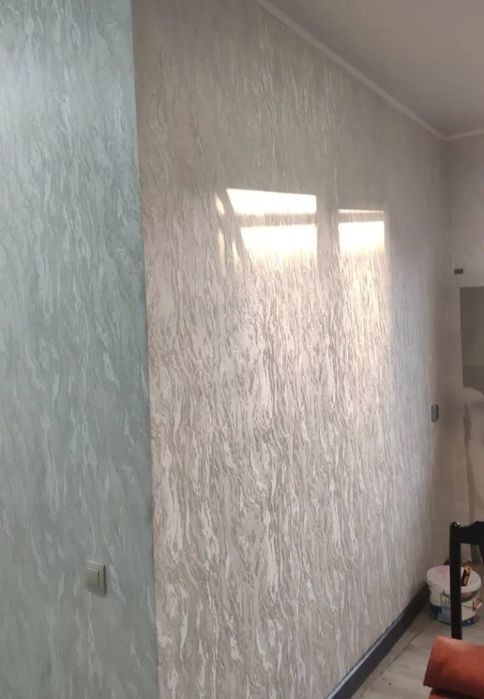 Поклейка всех видов обоев
