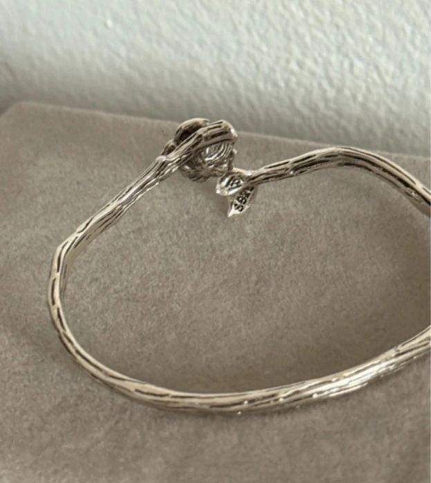 Vintage rose argint 925