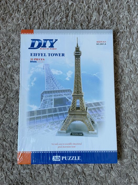 3D пъзел  модел на Айфеловата кула
