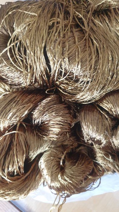 Прежда вискозна/целулозна цветна коприна за плетене, бродиране, тъкане