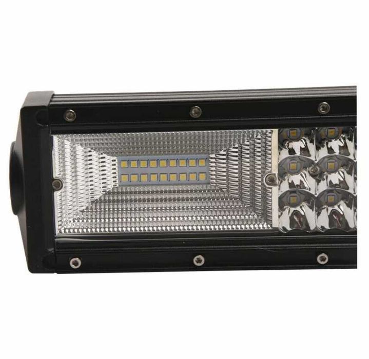 Off Road LED бар, 3 реда 20см светодиоди Прожектор 4x4 джип Сафари ЛЕД
