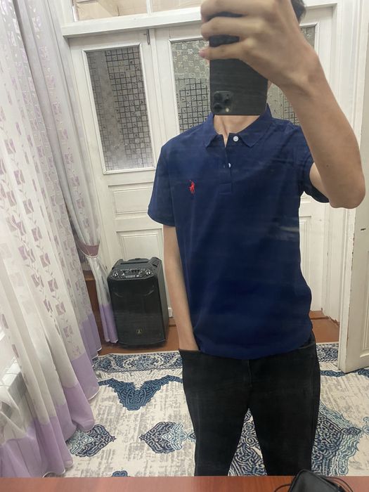 поло от ralph lauren/ футболка поло