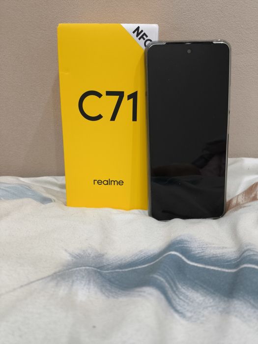 Realme c71 8g/256  зелёного цвета