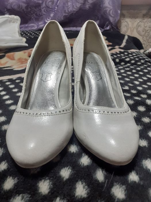 Свадебные туфли 37 - 38 размер