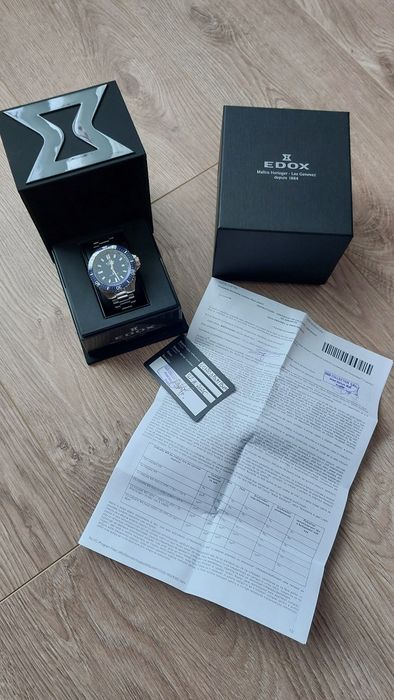 Edox automatic  diver 1000 wr.