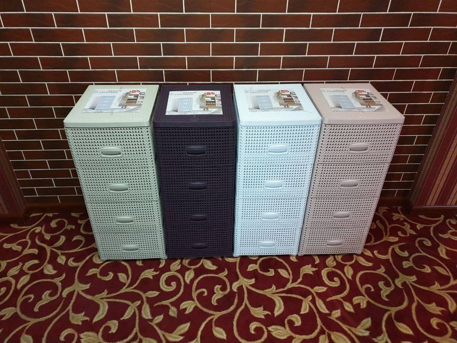 детский камод с 4 ящиками Болалар учун шкаф 4 та тортмали