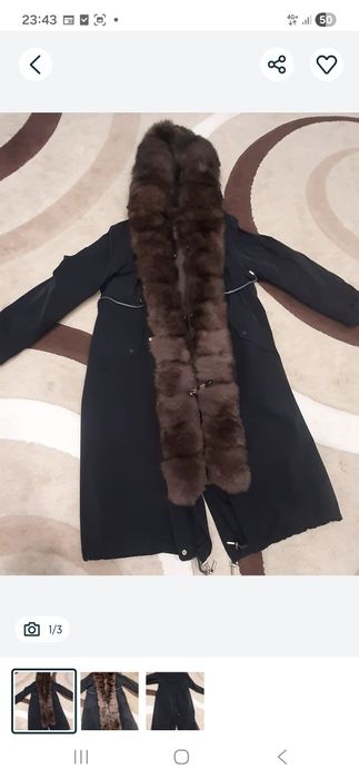 Продам парку, теплая