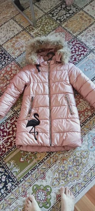 Куртка зима 146 р на девочку