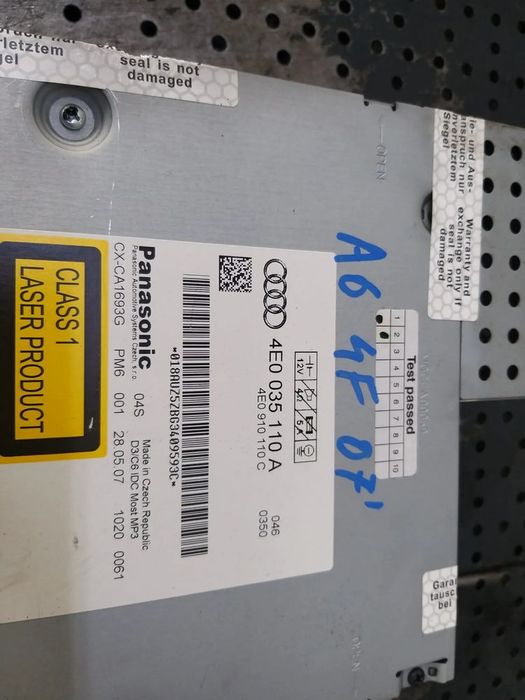 Magazie cd uri audi a6 c6 4f 4e0035110a