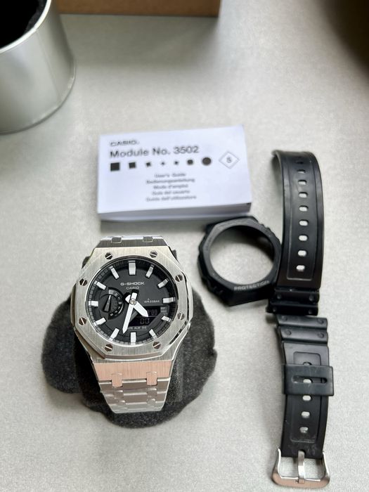 Casioak / Casio G-Shock GA-2100 Mod Metal