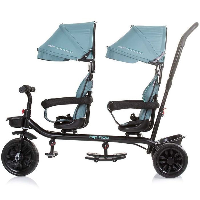 Tricicleta copii gemeni Chipolino Hip Hop