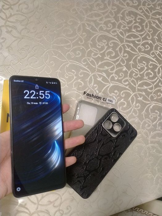 Realme Note 50
Xotirasi 64Gb
Atp Feys bittada
Kar-Dak full
Aybi yuq va