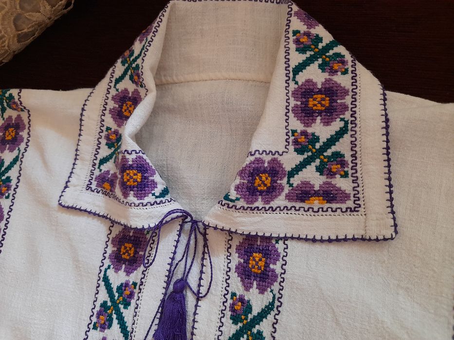 Cămașă tradițională / populara din zona Teleorman