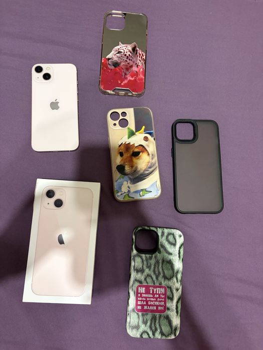 iPhone 13 розовый 128гб