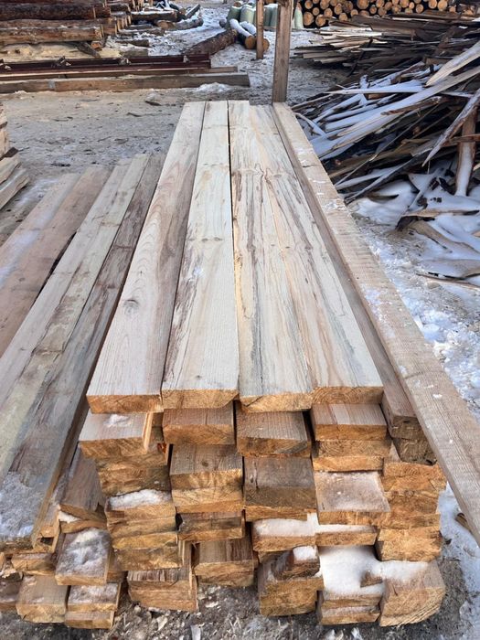 Доски обрезные и не обрезные