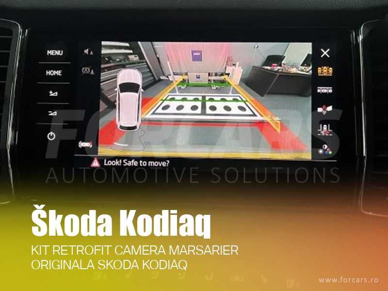 Kit Retrofit Cameră Marșarier Originală Škoda Kodiaq și Škoda Karoq