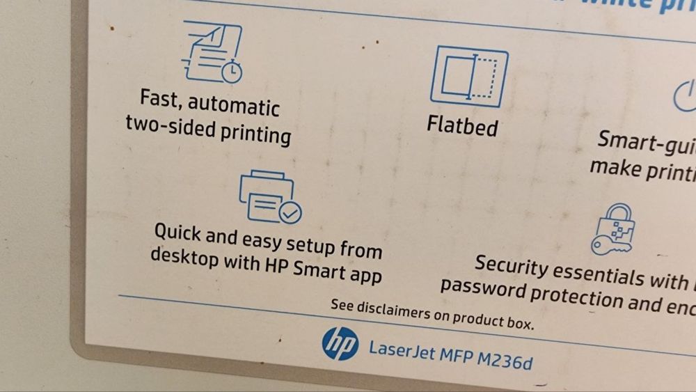 HP m236d holati yangi
