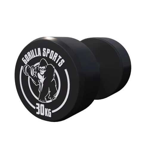 Set Complet Gantere Rotunde - 2.5-5-7.5-10-12.5-15-17.5-20-25-30-35 KG - 360 KG