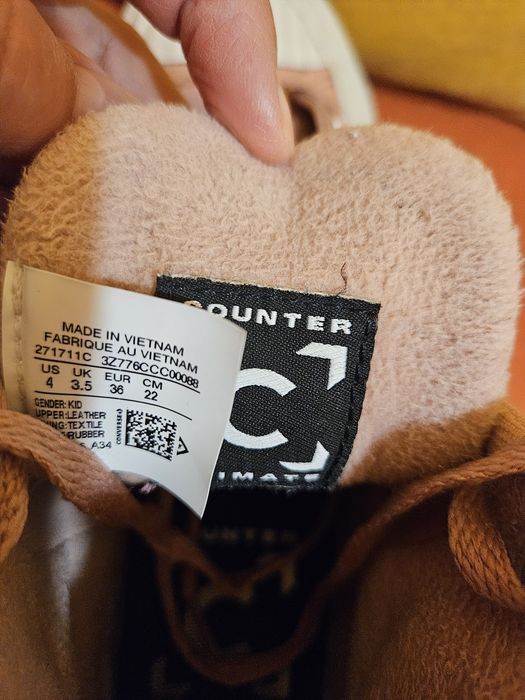 Кожени кецове на Converse стават за по-студено време