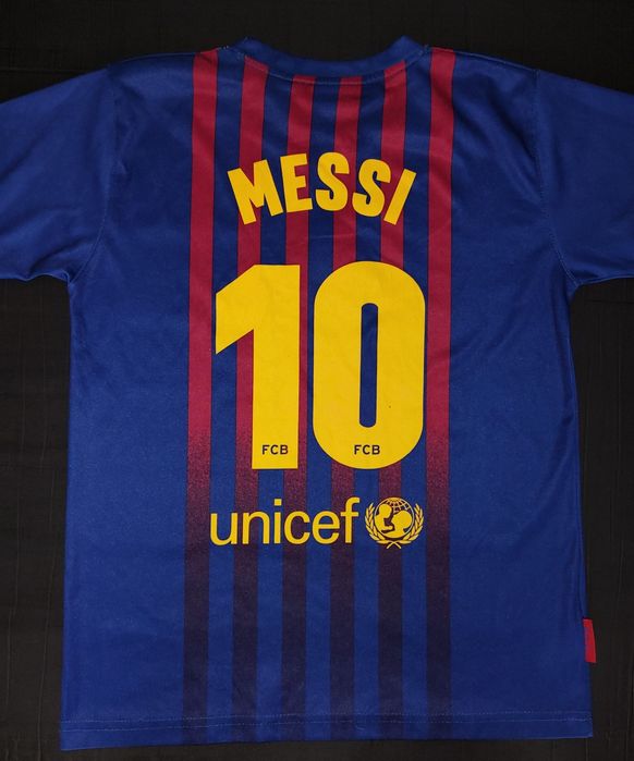 Tricou fotbal fcbarcelona FCB, Fly Emirates Nike, Deutscher Fussball-B