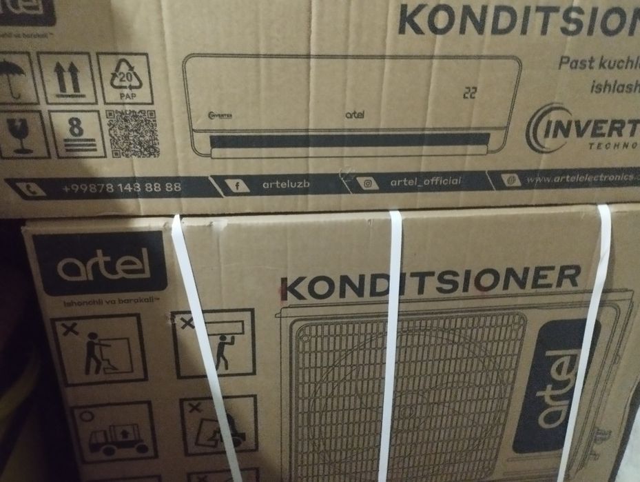 Assalom alekum Konditsioner Sotiladi Inverter Artel