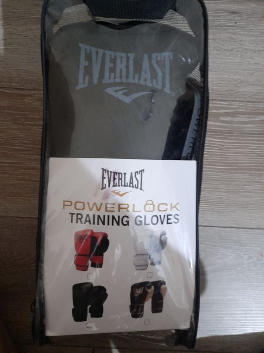 Перчатки боксерски,EVERLAST:power lock 12oz
